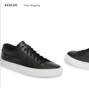 Common projects women’s sneakers , size 37/7